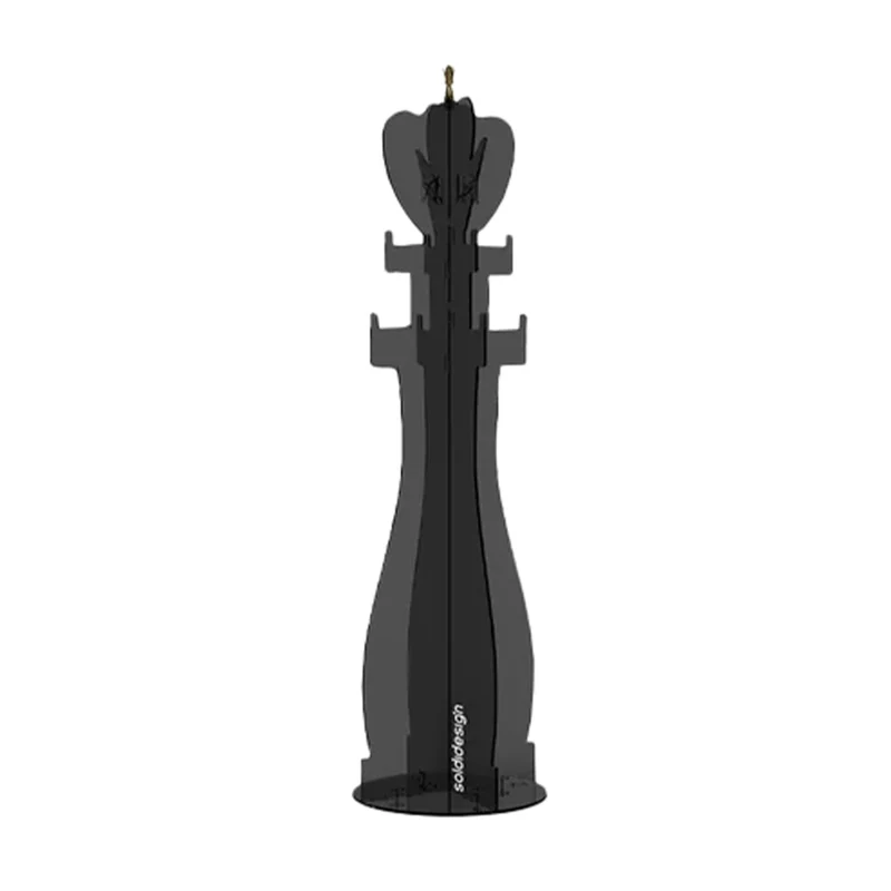 Royal Twin Nero Fumé - Attaccapanni di design