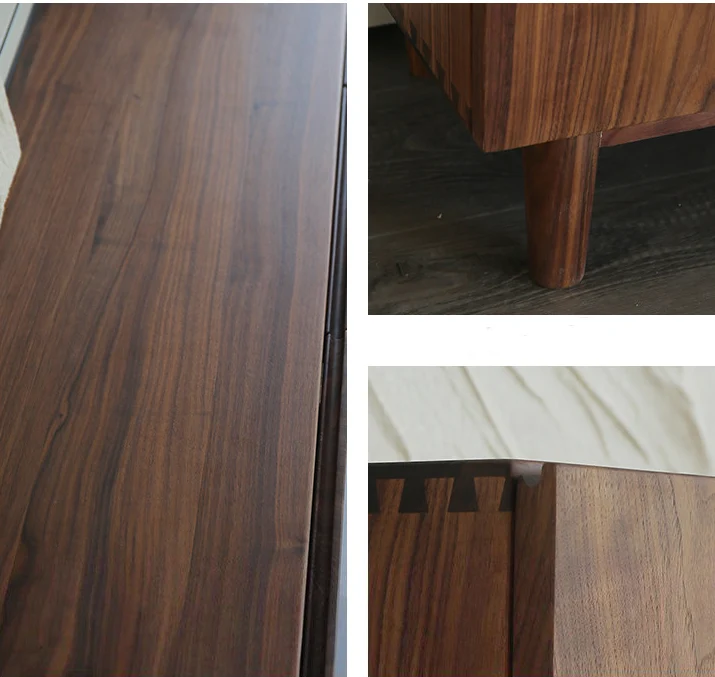 LoftKicks Walnut Wood Shoe Cabinet with Large Storage