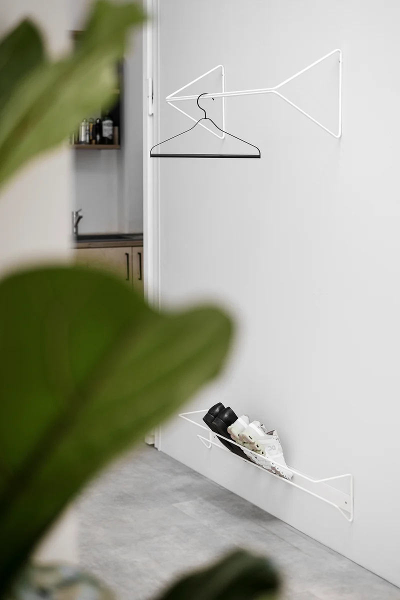 AIRO shoe rack White