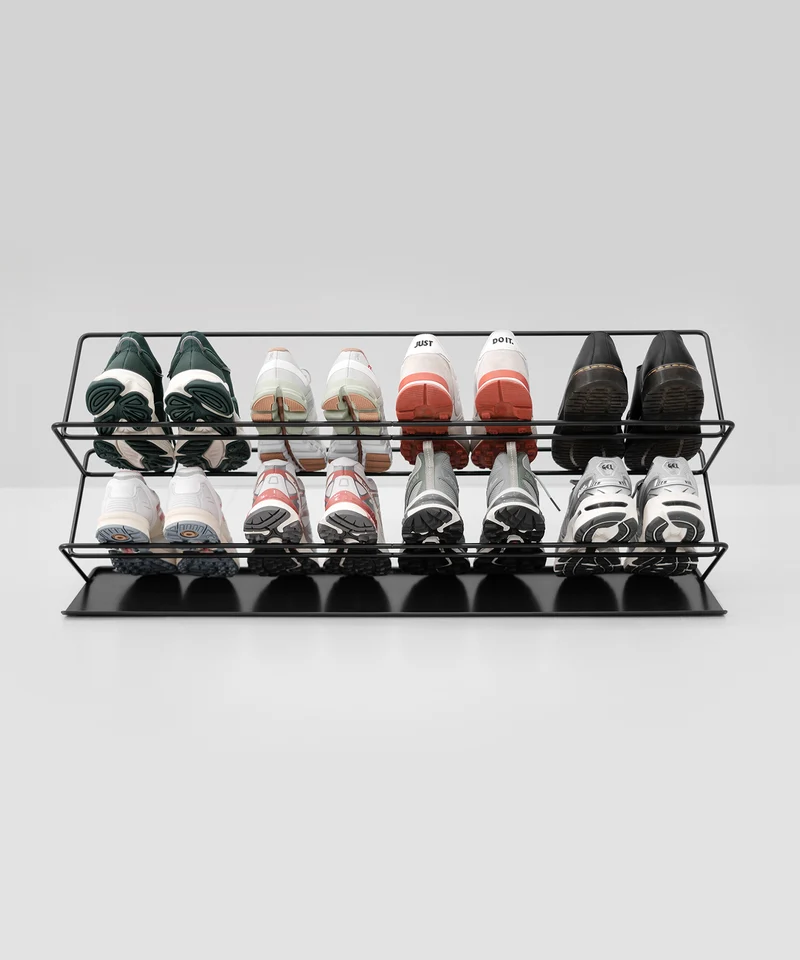 STEP shoe shelf Black