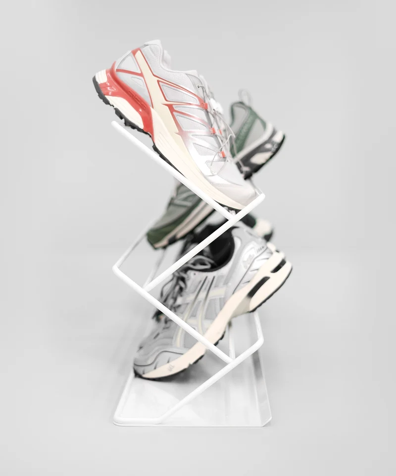 STEP shoe shelf White