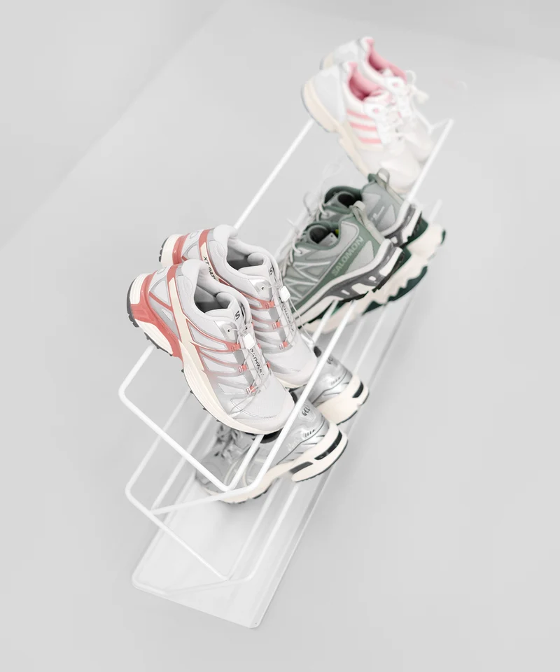 STEP shoe shelf White