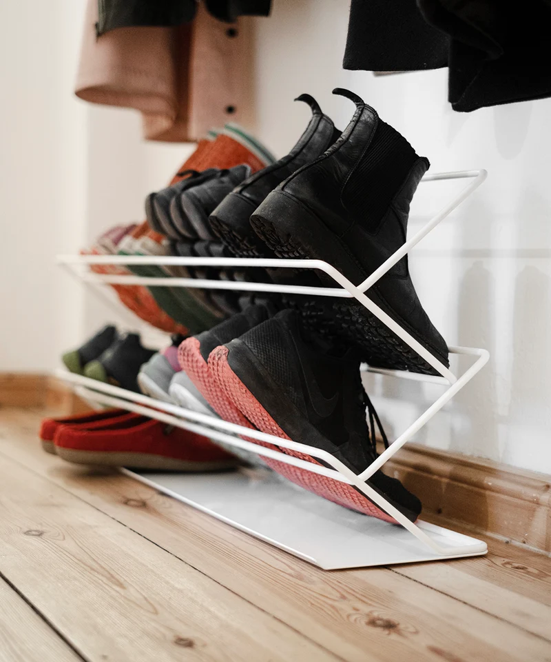 STEP shoe shelf White