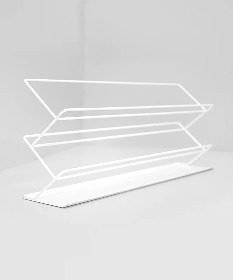 STEP shoe shelf White
