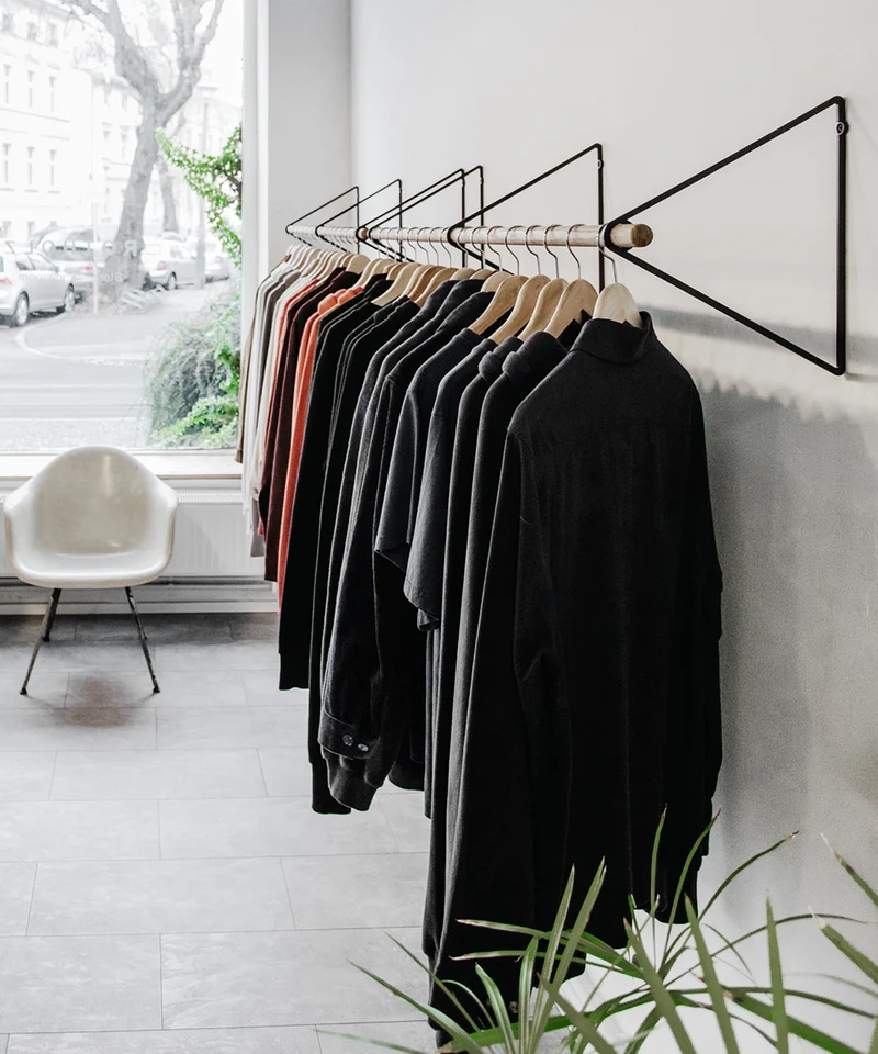 SOLID coatrack Black