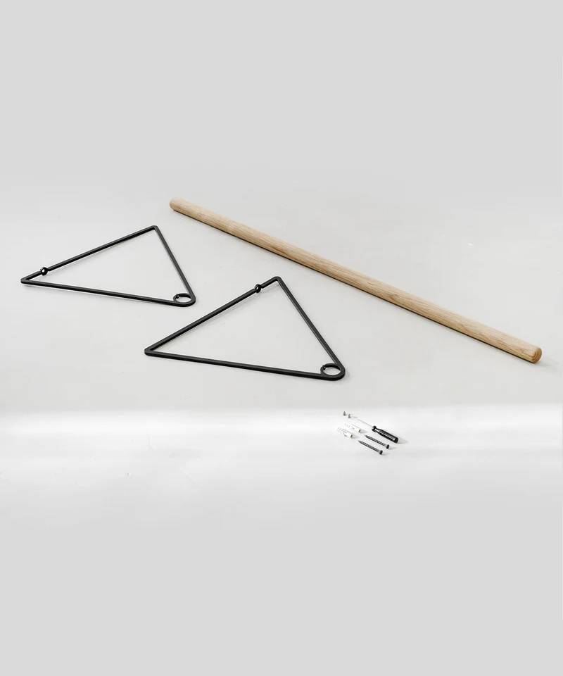 SOLID coatrack Black