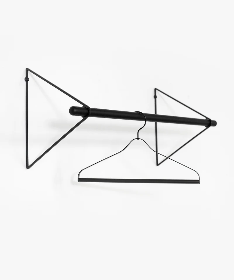 SOLID coatrack Black