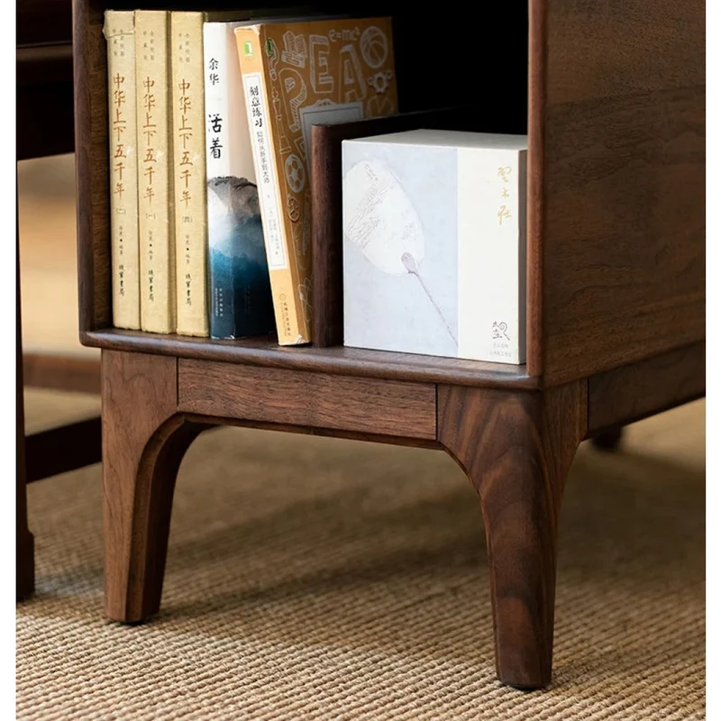 Charming Cottage black walnut Wood End Table