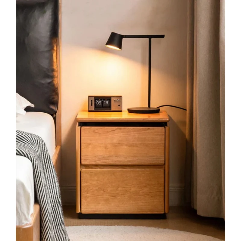 Classic Lines In Balance Cherry Wood Nightstand