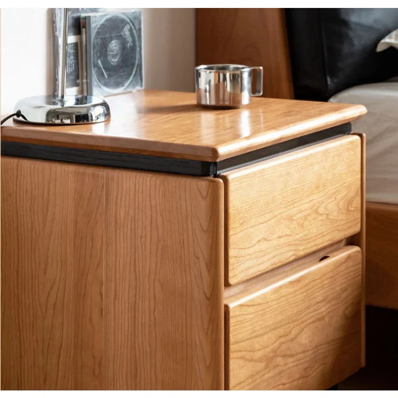 Classic Lines In Balance Cherry Wood Nightstand