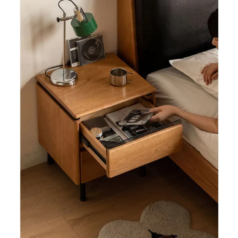 Classic Lines In Balance Cherry Wood Nightstand