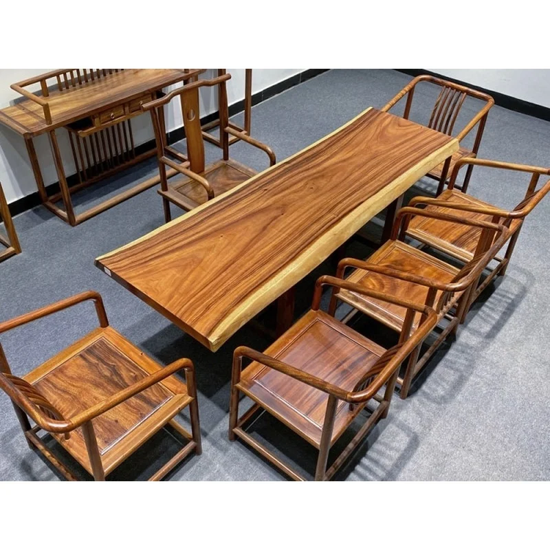 Atlas Rectangular Shape Solid American Walnut Dining Table