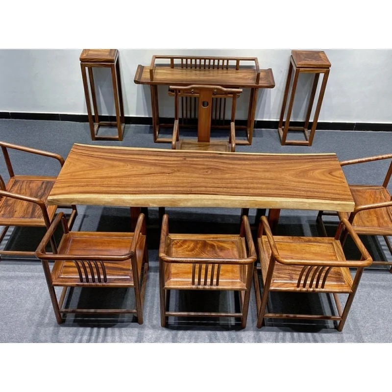Atlas Rectangular Shape Solid American Walnut Dining Table