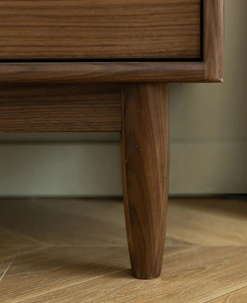 Solid Walnut Wood Pantry Kitchen Cupboard
