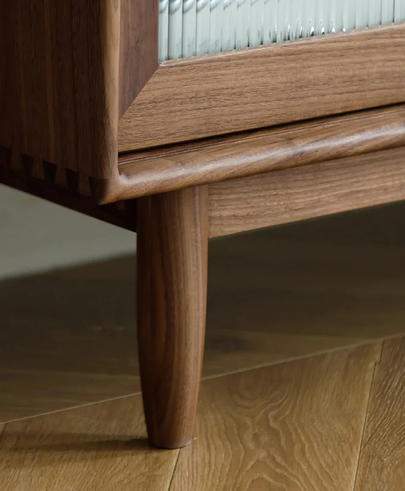 Mystique Solid American Walnut Wood Kitchen Storage Cupboard