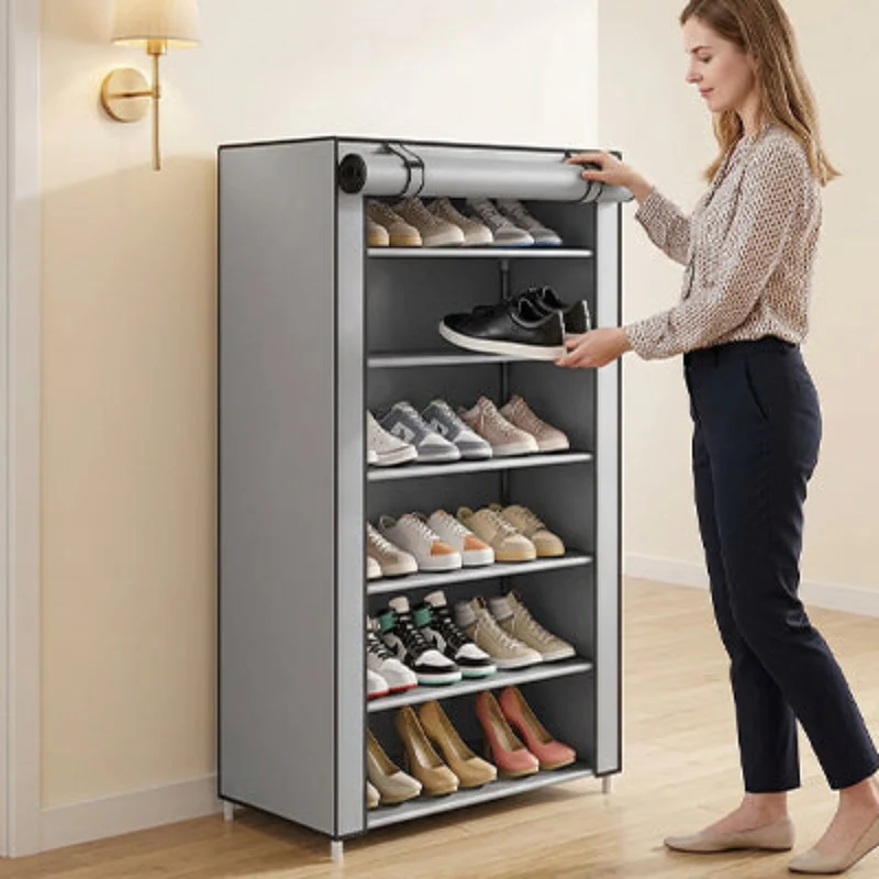 Étagère à chaussures en tissu 4, 6 ou 8 niveaux – CleariaHome Alto