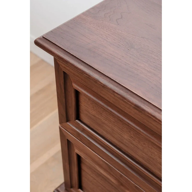 Quest Walnut Wood Nightstand