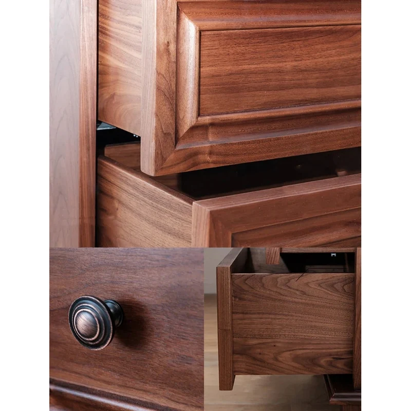 Quest Walnut Wood Nightstand