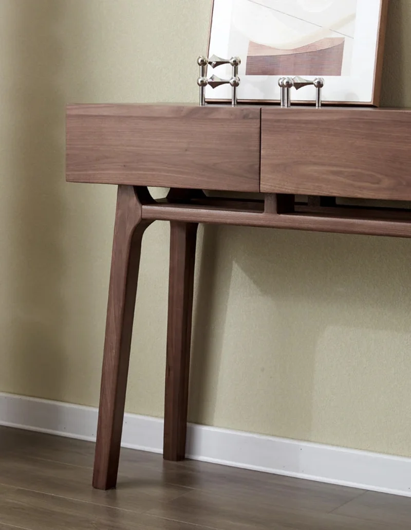 Premium Solid Walnut Wood Console Tables for Modern Homes