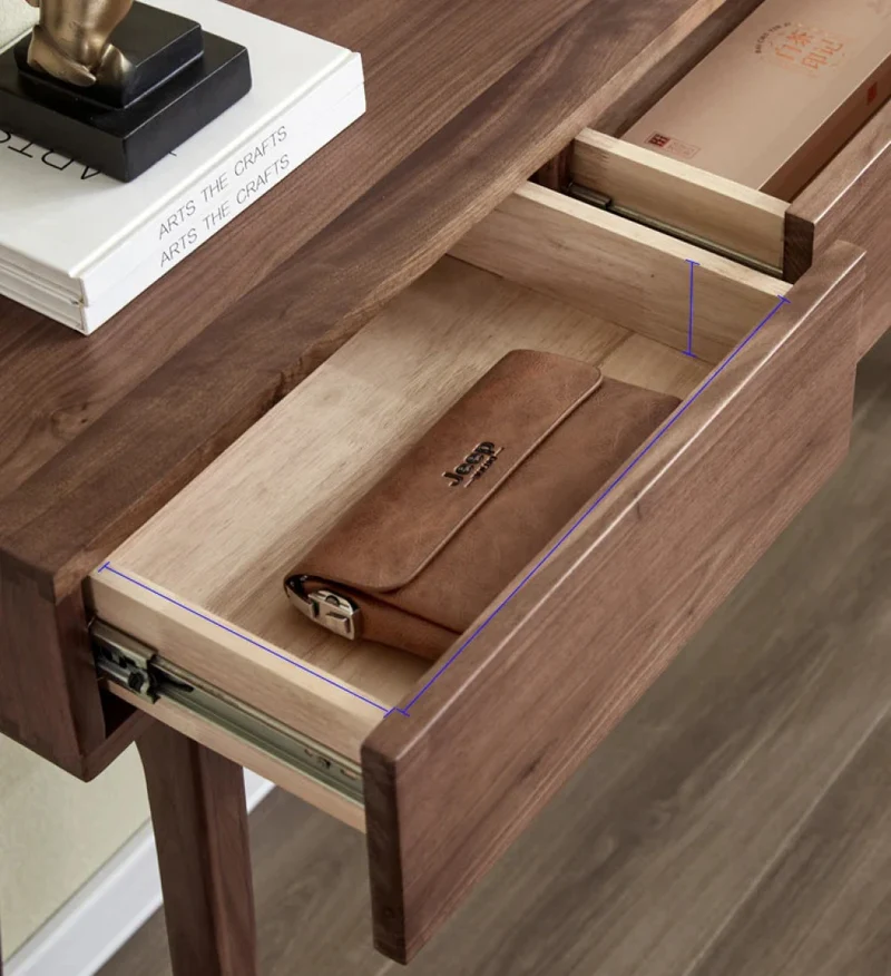 Premium Solid Walnut Wood Console Tables for Modern Homes