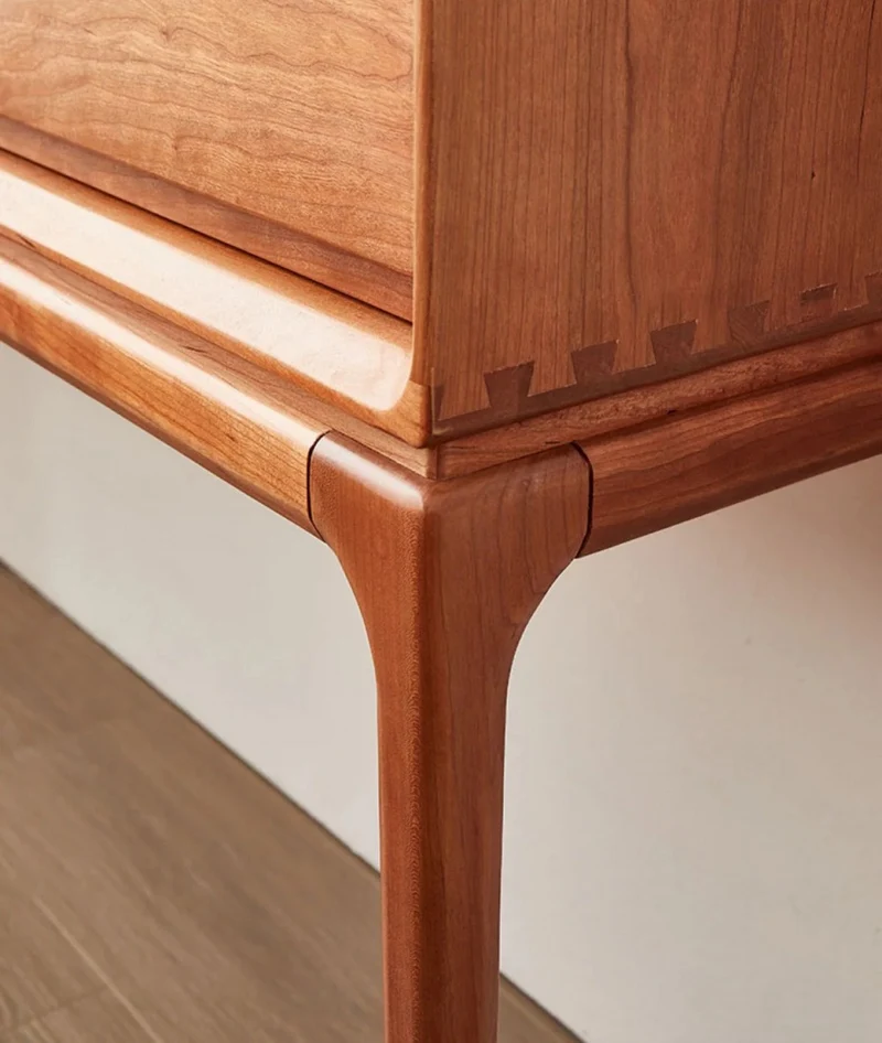 Oasis Antique 4 Drawers Solid Cherry Wood Console Table