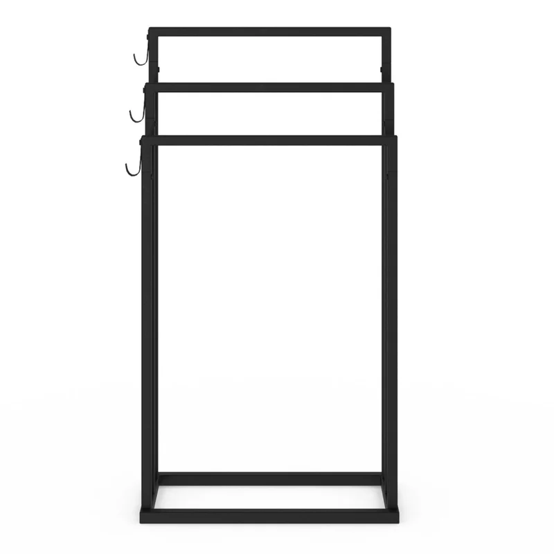 Porte-serviettes 3 niveaux en métal
