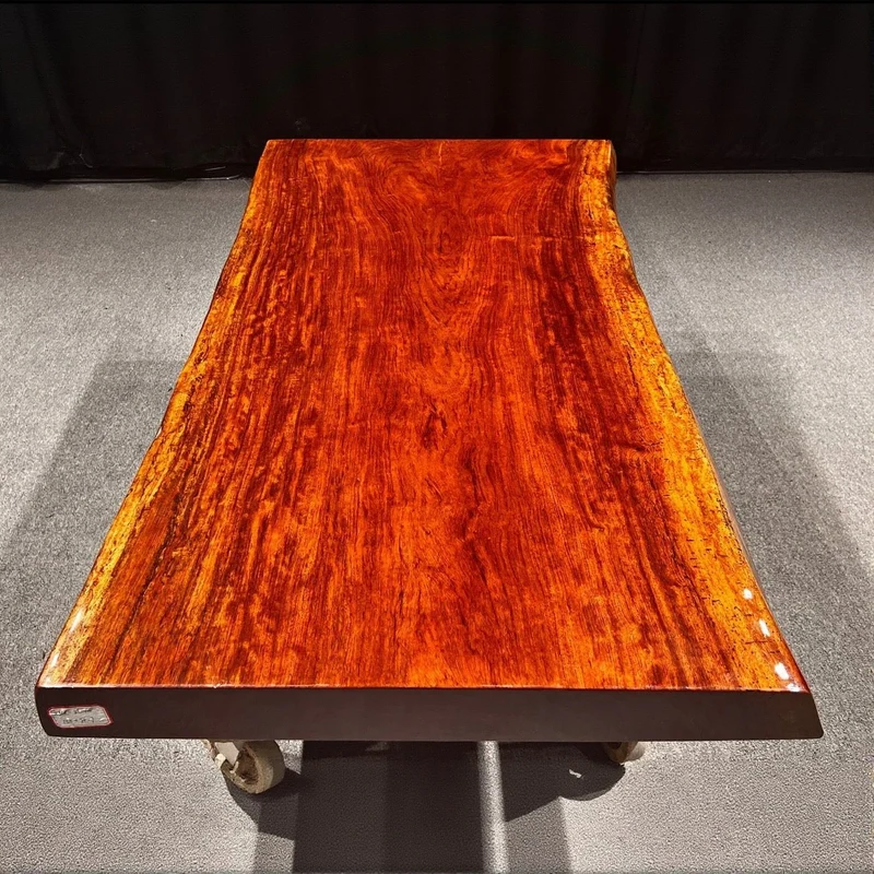 Live Edge Bubinga Wood Table
