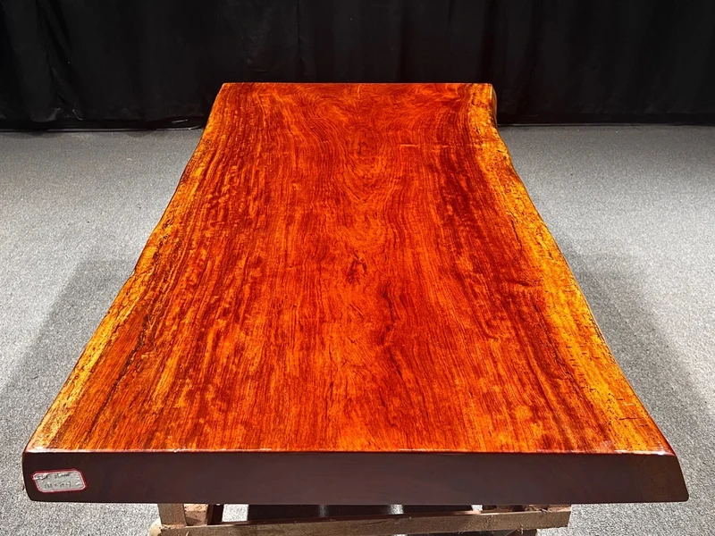 Live Edge Bubinga Wood Table