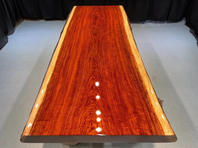 Bubinga Wood Dining Table