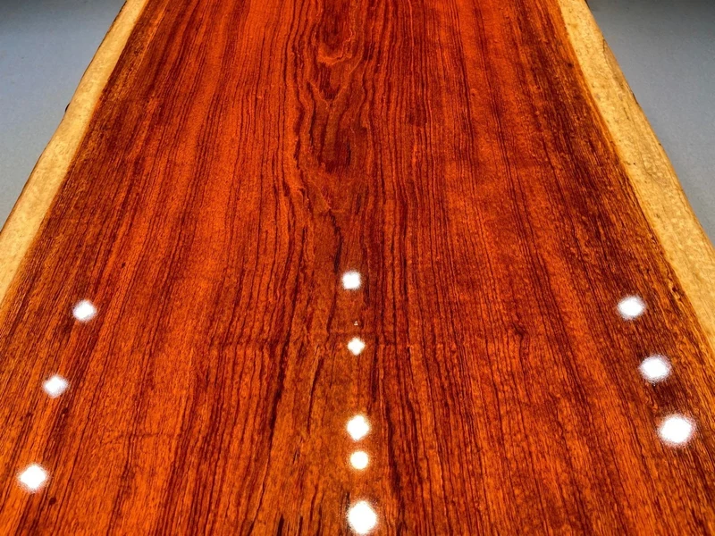 Bubinga Wood Dining Table