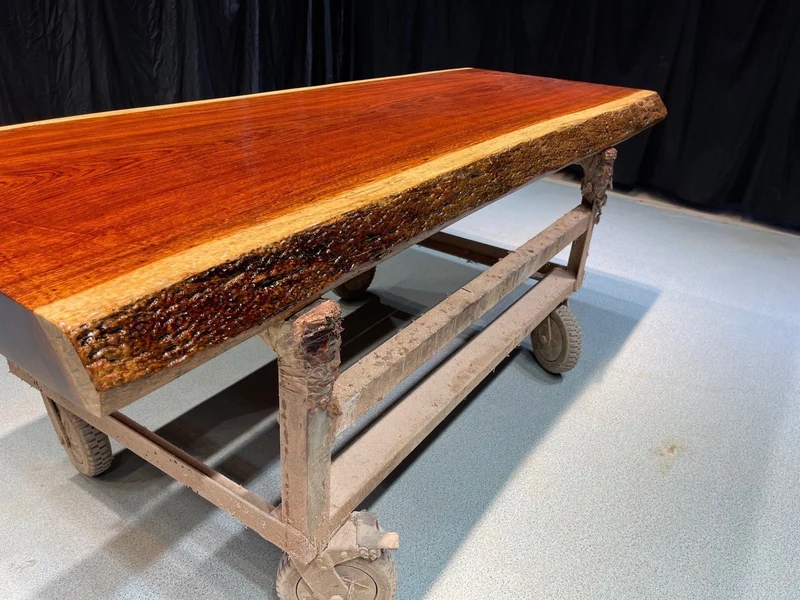 Bubinga Wood Dining Table