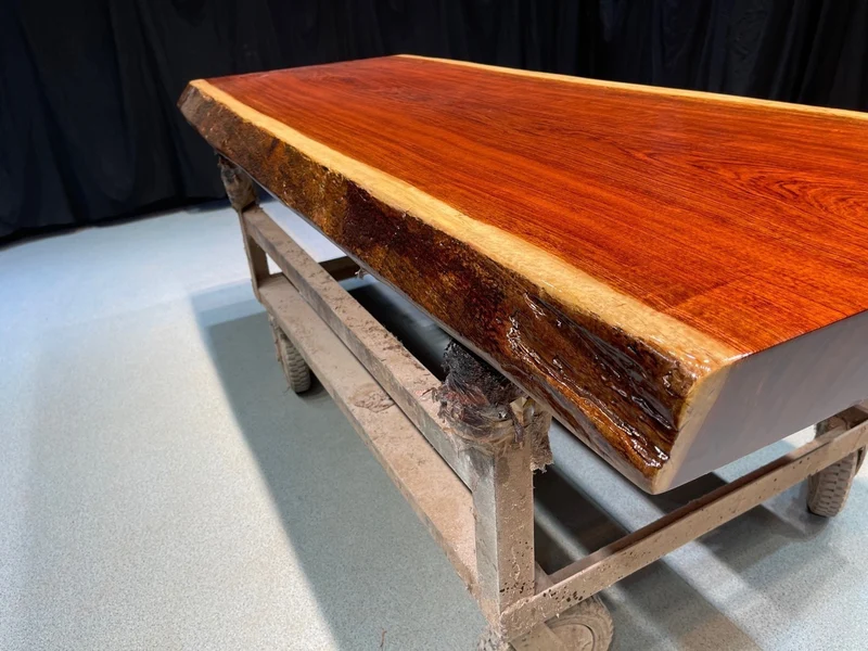 Bubinga Wood Dining Table