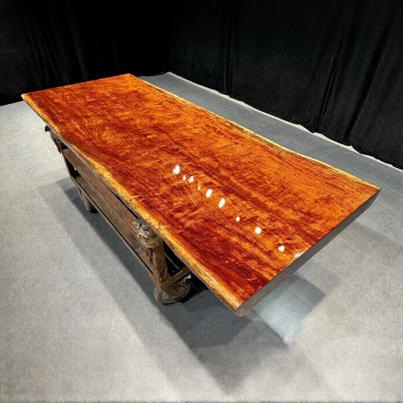 Timber Artistry Africa Bubinga Slab Table