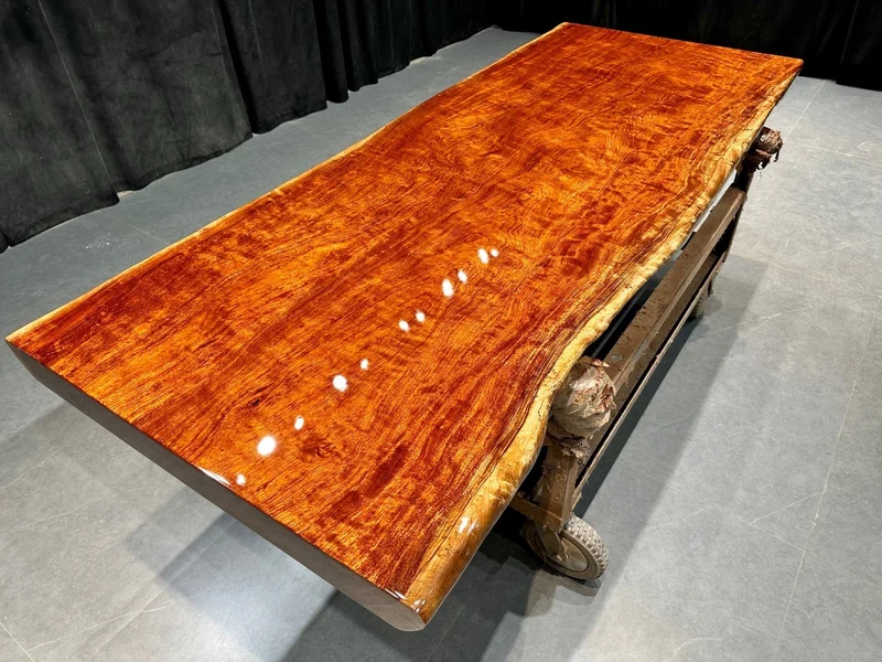 Timber Artistry Africa Bubinga Slab Table