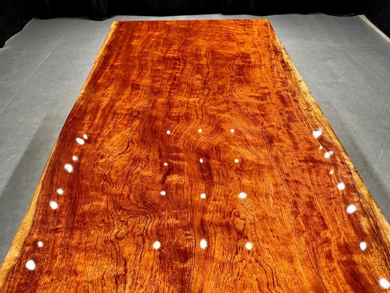 Timber Artistry Africa Bubinga Slab Table