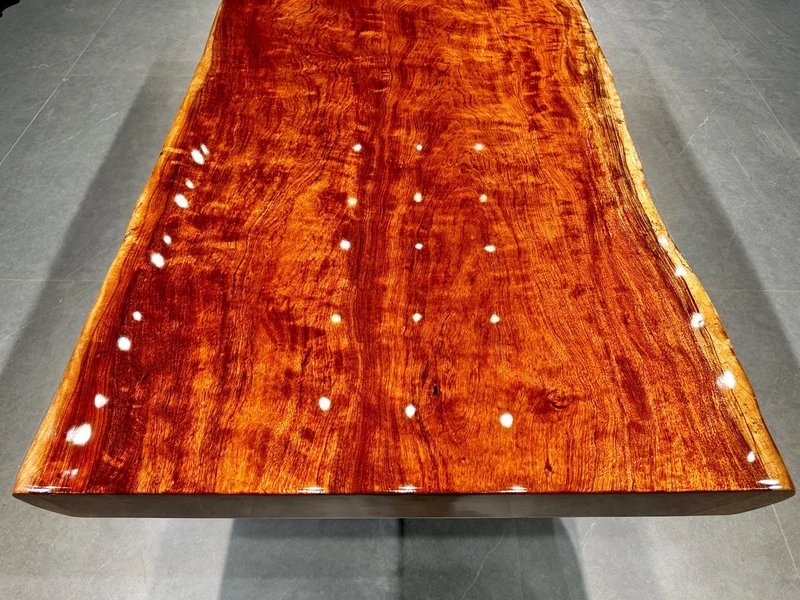 Timber Artistry Africa Bubinga Slab Table