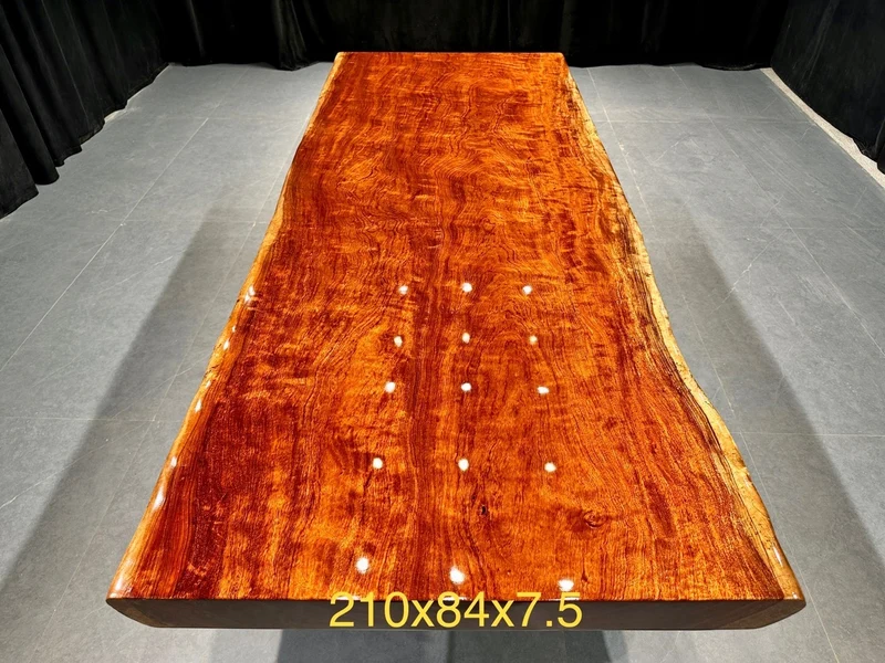 Timber Artistry Africa Bubinga Slab Table