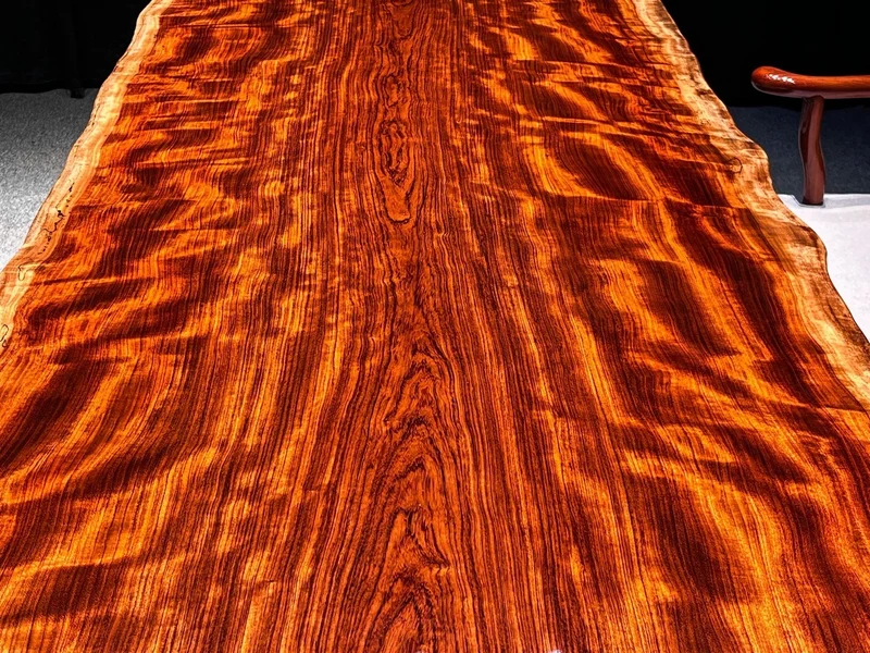 Blaze Bubinga Wood Slab
