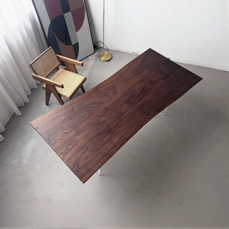 Finesse Walnut Wood Slabs for Table
