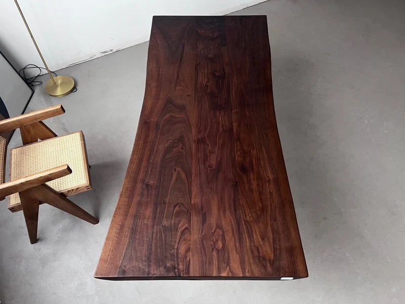 Finesse Walnut Wood Slabs for Table