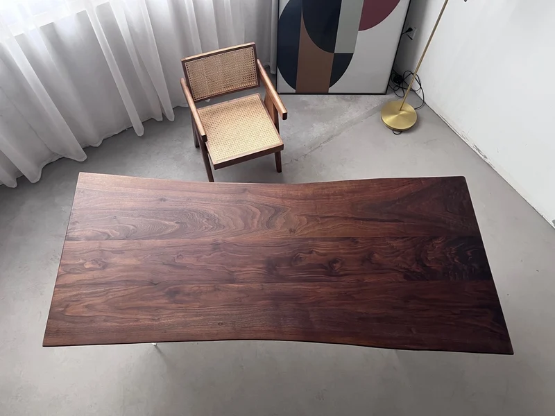 Finesse Walnut Wood Slabs for Table