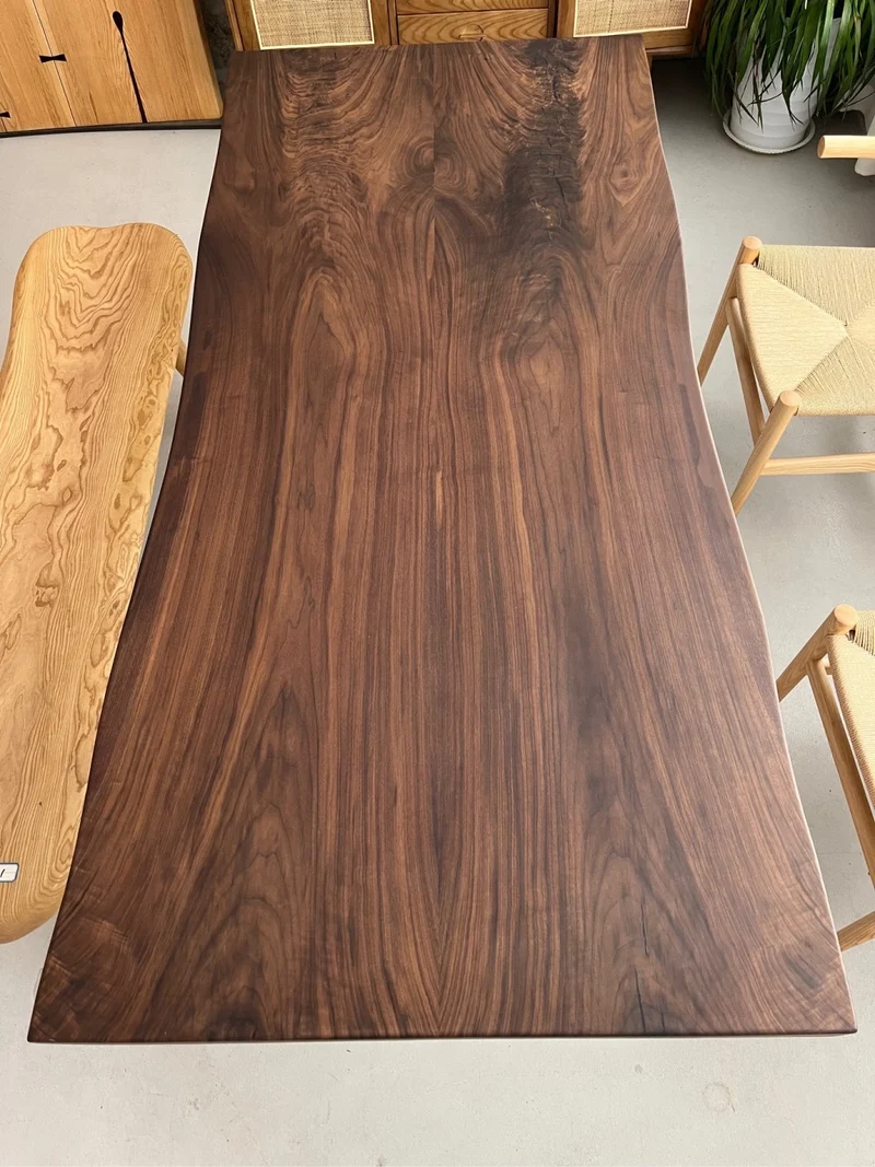 Heritage Black American Walnut Slab Table