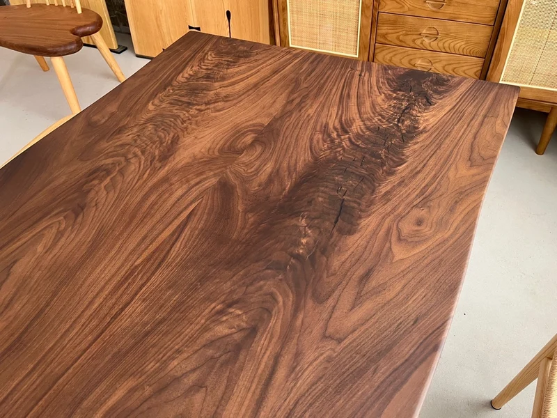 Heritage Black American Walnut Slab Table
