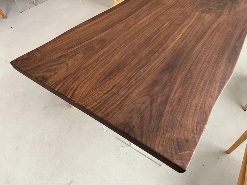 Heritage Black American Walnut Slab Table