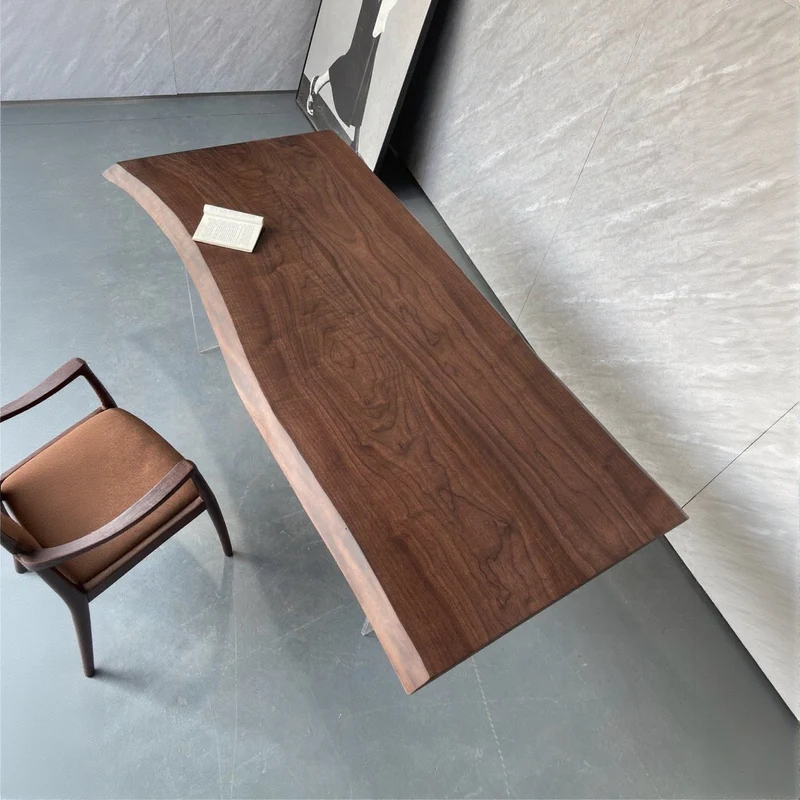 Bespoke Black Walnut Slab Table