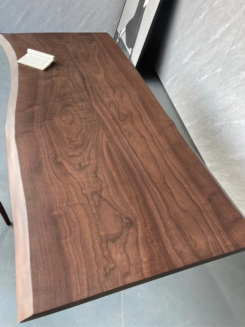 Bespoke Black Walnut Slab Table