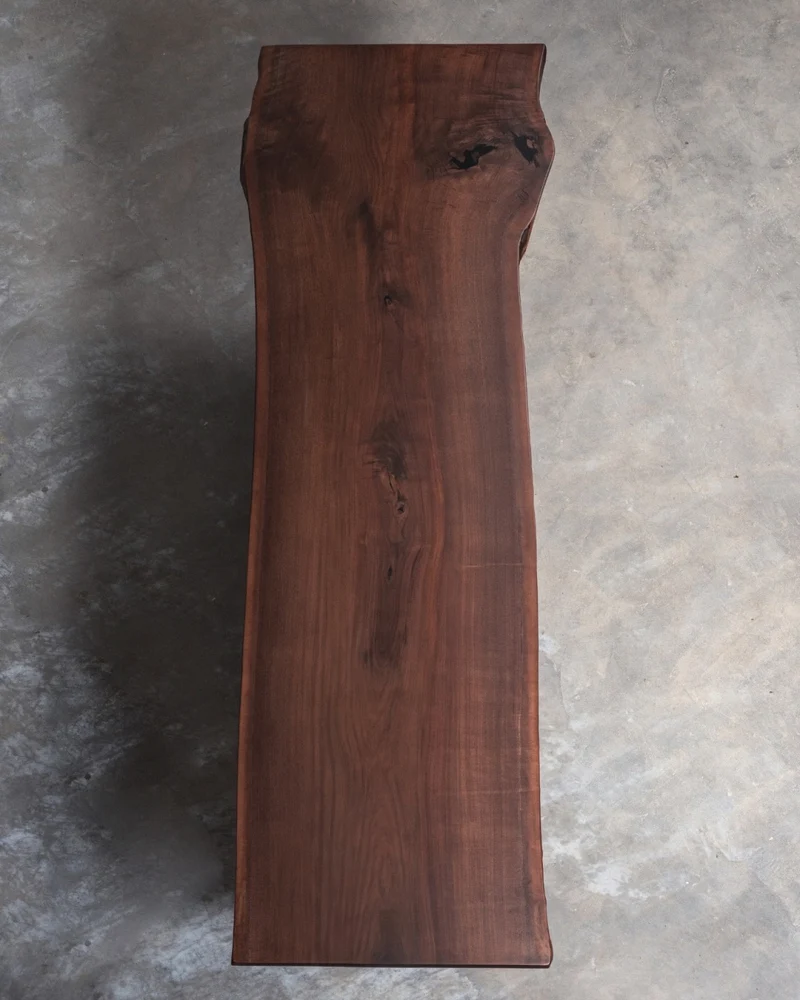 Mosaic Walnut Wood Slabs Table Tops