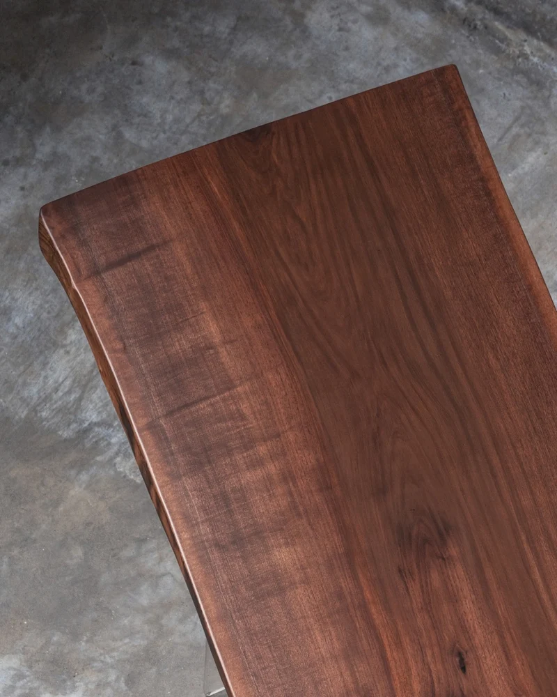 Mosaic Walnut Wood Slabs Table Tops