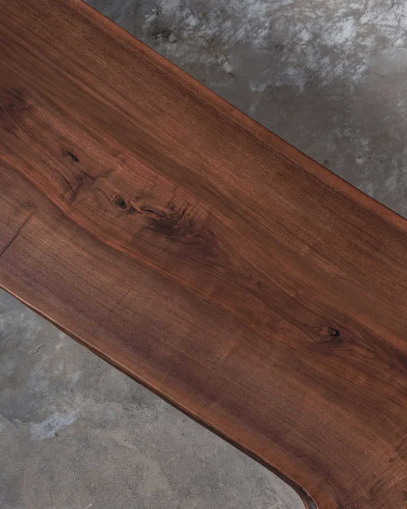 Mosaic Walnut Wood Slabs Table Tops