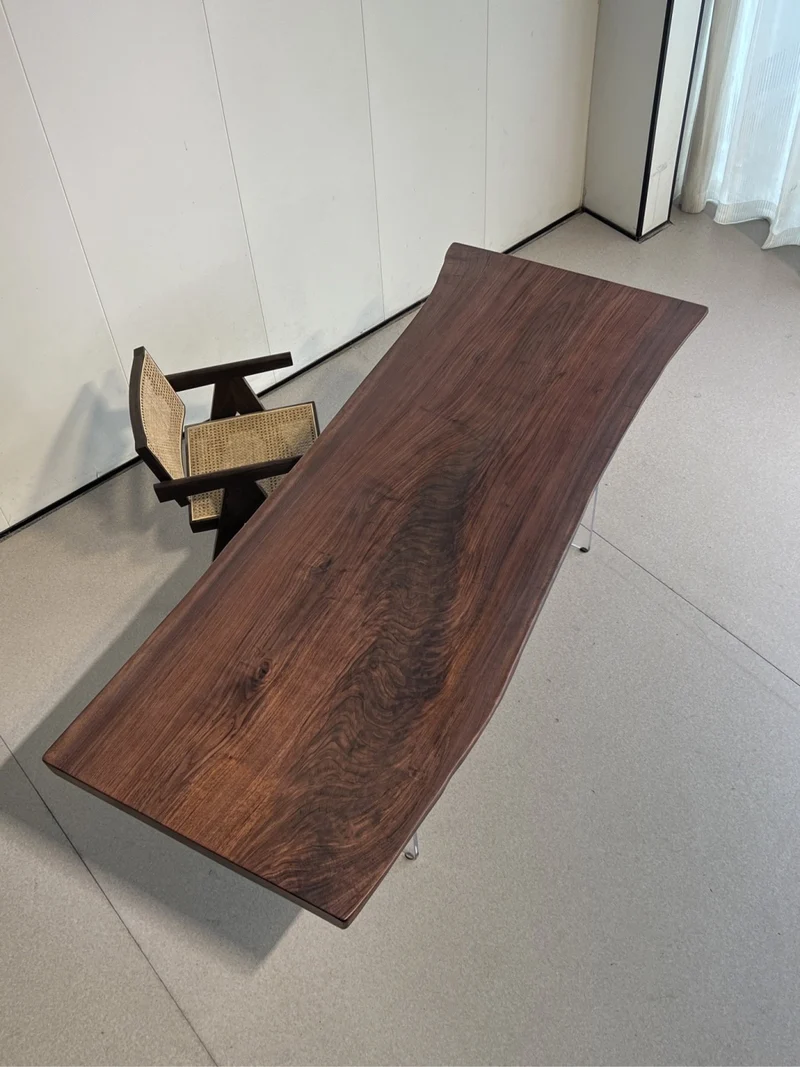 Solid Black American Walnut Slab
